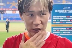 南通球员尹韩龙：对淮安队做了很多研究，抱着必胜心理迎接比赛